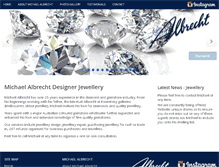 Tablet Screenshot of albrechtjewellery.com.au